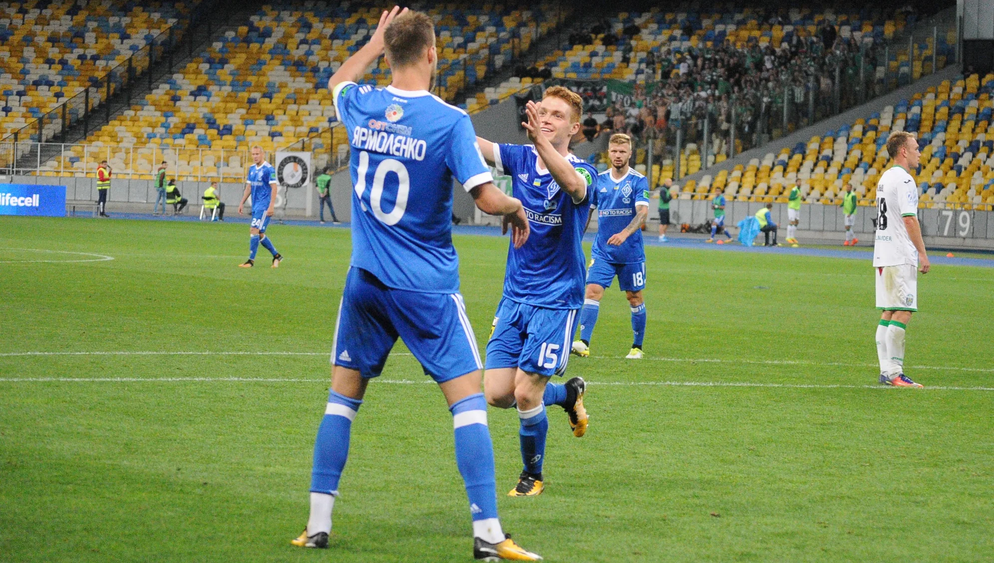 Лідери рейтингу Андрій Ярмоленко та Віктор Циганков / Футбол 24