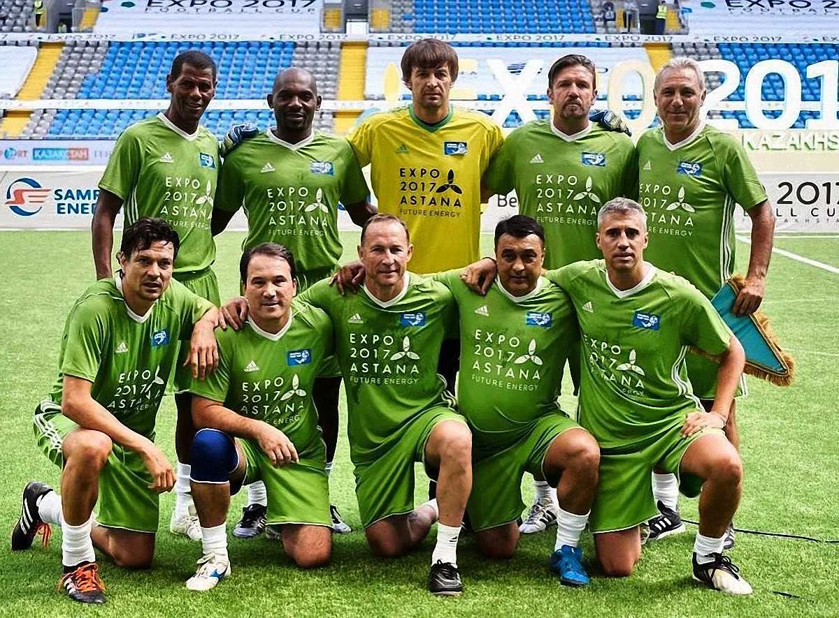 Шовковський у компанії легенд