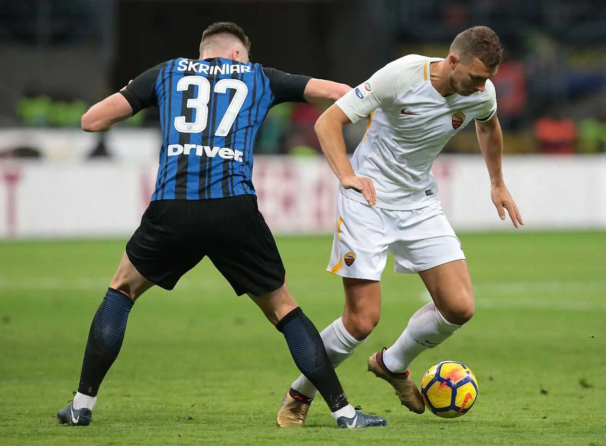 Мілан Шкріньяр і Едін Джеко / Getty Images