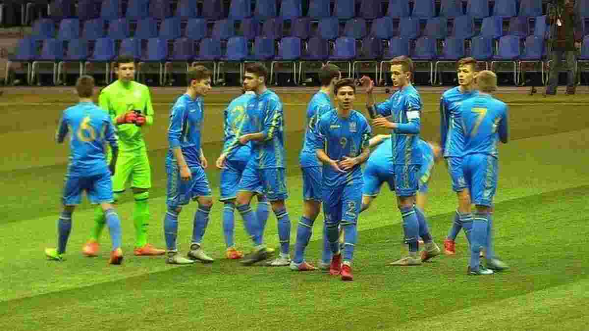 Збірна України U-17  розгромила однолітків з Молдови