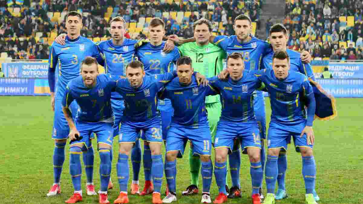 Лига наций УЕФА: Украина узнала соперников