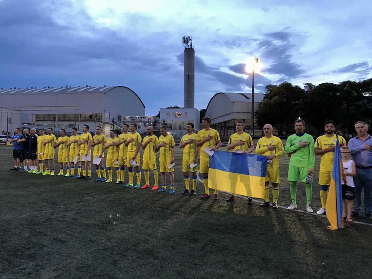 Збірна України серед ветеранів / Facebook