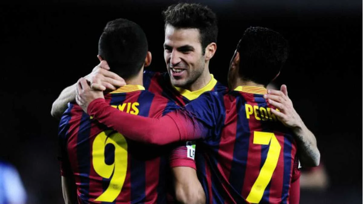 Алексіс Санчес, Сеск Фабрегас та Педро / Getty Images