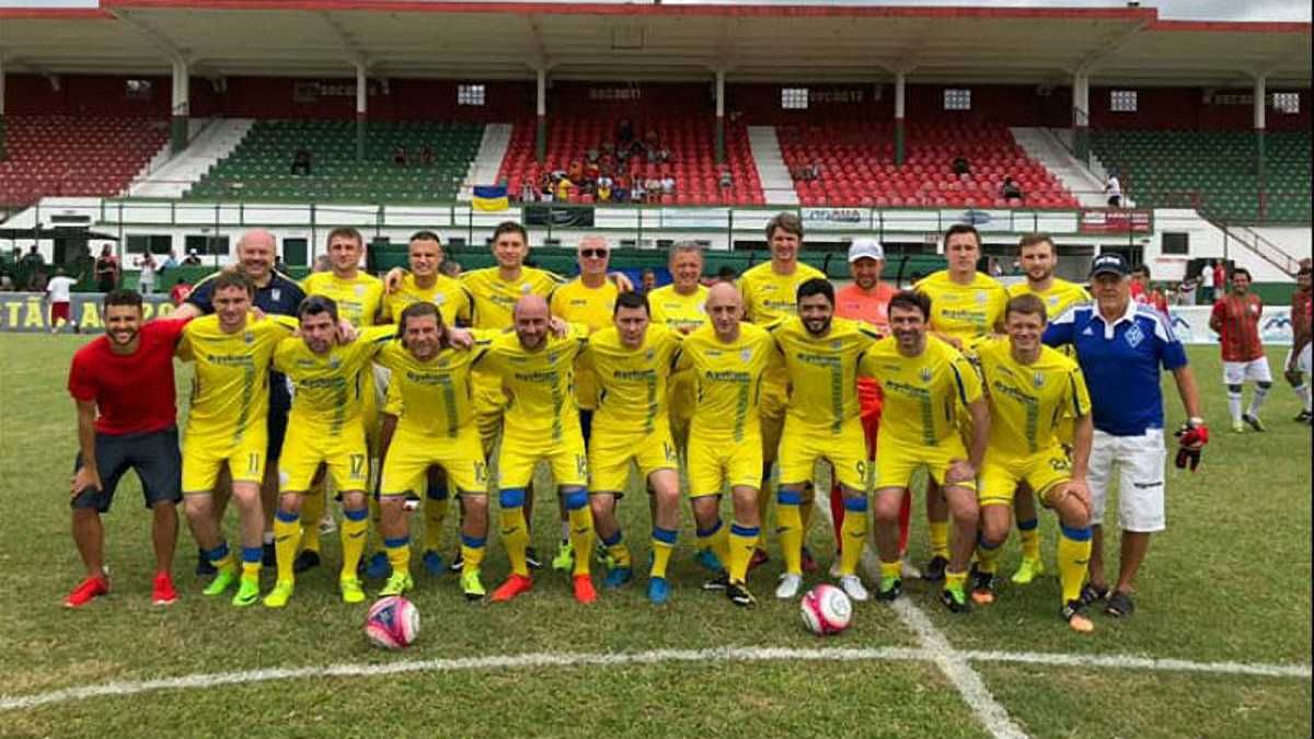 Сборная Украины среди ветеранов / Фейсбук команды