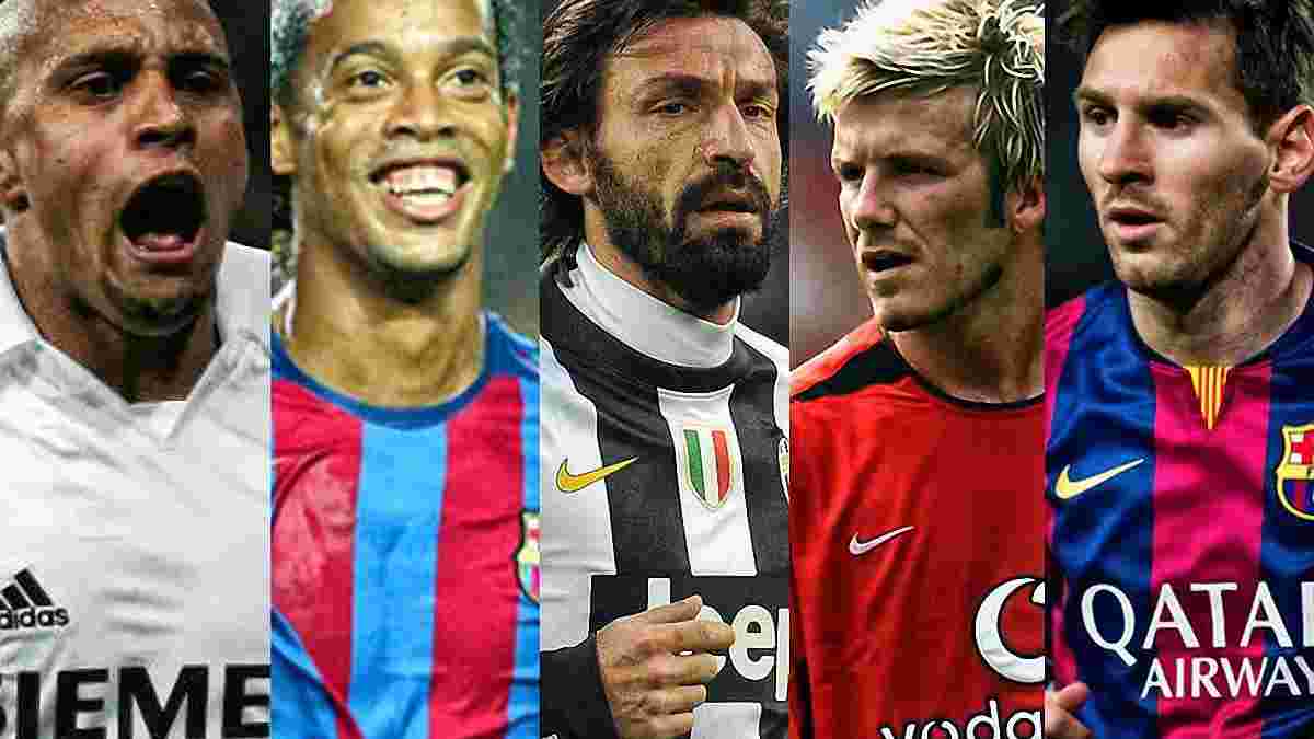 10 найвеличніших виконавців штрафних в історії футболу