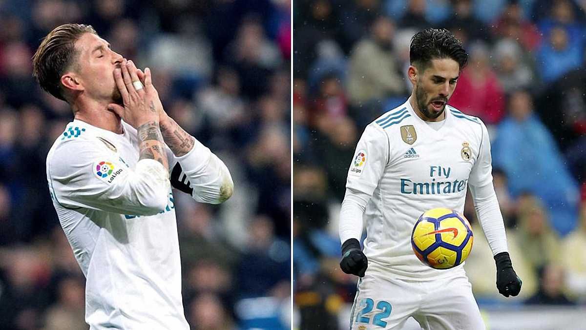 Рамос та Іско зазнали травм / Marca