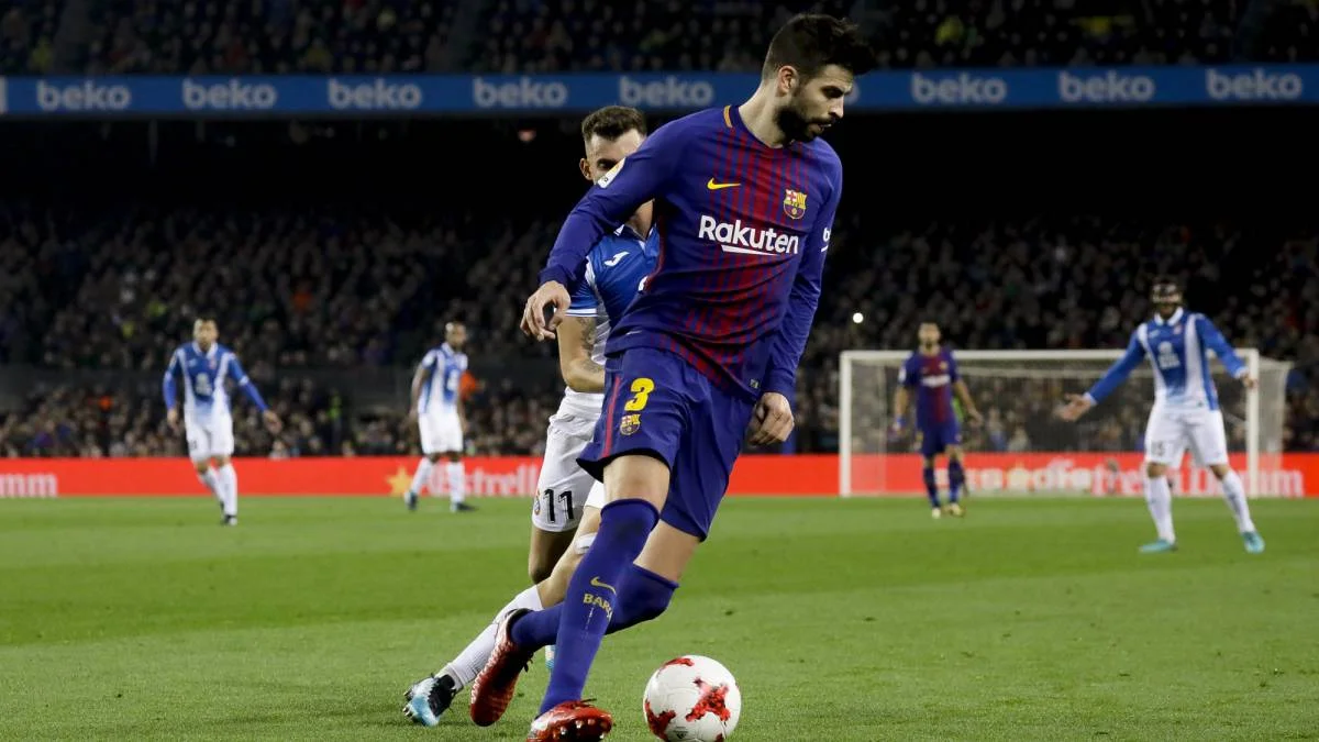 Піке у матчі проти Еспаньйола / AS