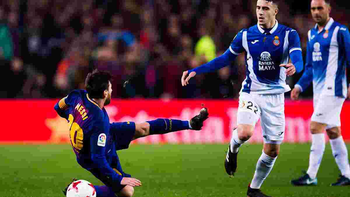Захисник Еспаньйола Ермосо в матчі з Леганесом забив 2 голи в свої ворота і 1 в чужі, чого ніколи не траплялось в історії чемпіонату Іспанії