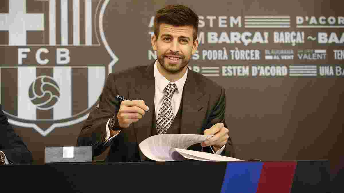 Піке продовжив контракт із Барселоною