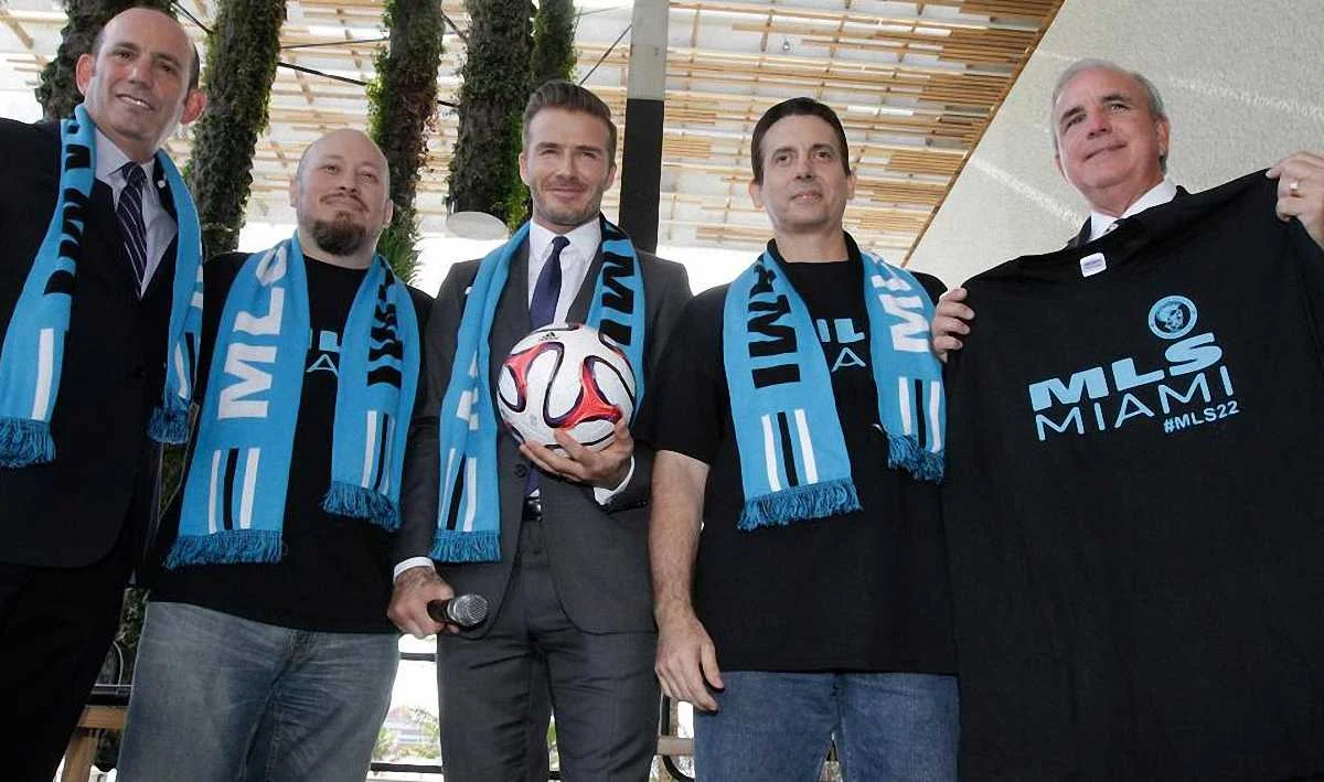 Бекхэм представил свой футбольный клуб из Майами / The Sun