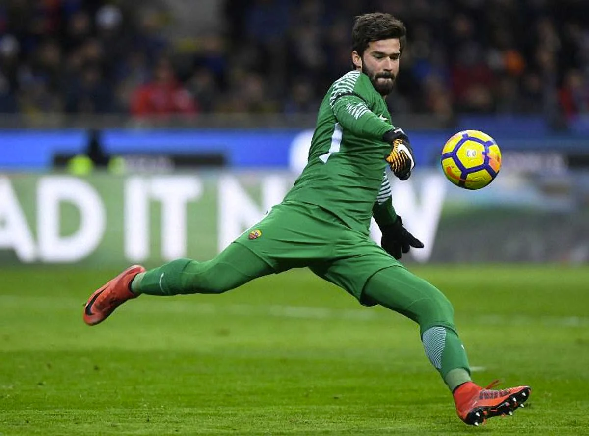 Аліссон / фото: офіційний сайт ФК Рома