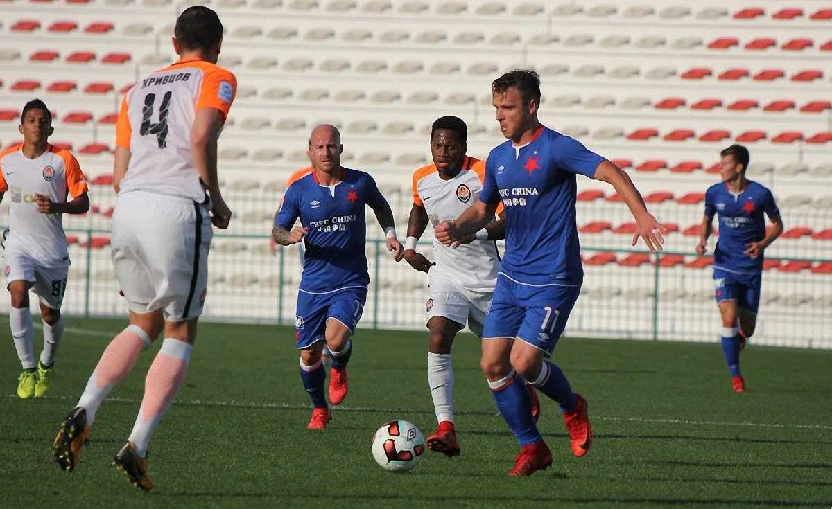 Шахтер – Славия, фото: Twitter ФК Славия