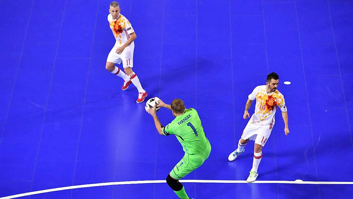 Україна – Іспанія, футзал Євро-2018 / фото УЄФА