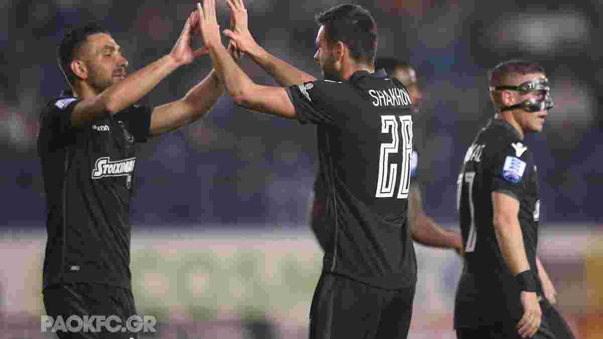 ПАОК переміг Атромітос і вийшов у півфінал Кубка Греції – Шахов забив красивий гол