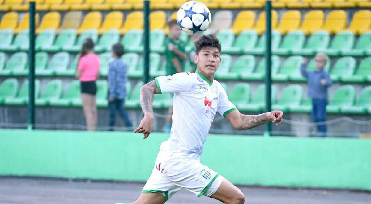 Карраскаль відзначився дублем / фото ФК Карпати