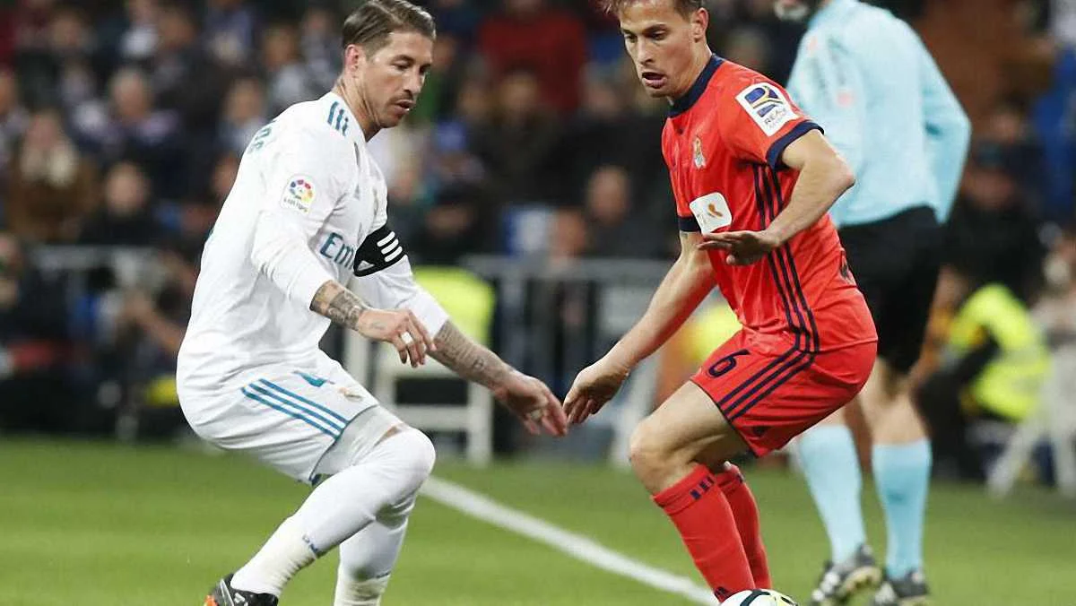 Рамос в матче против Сосьедада / Marca