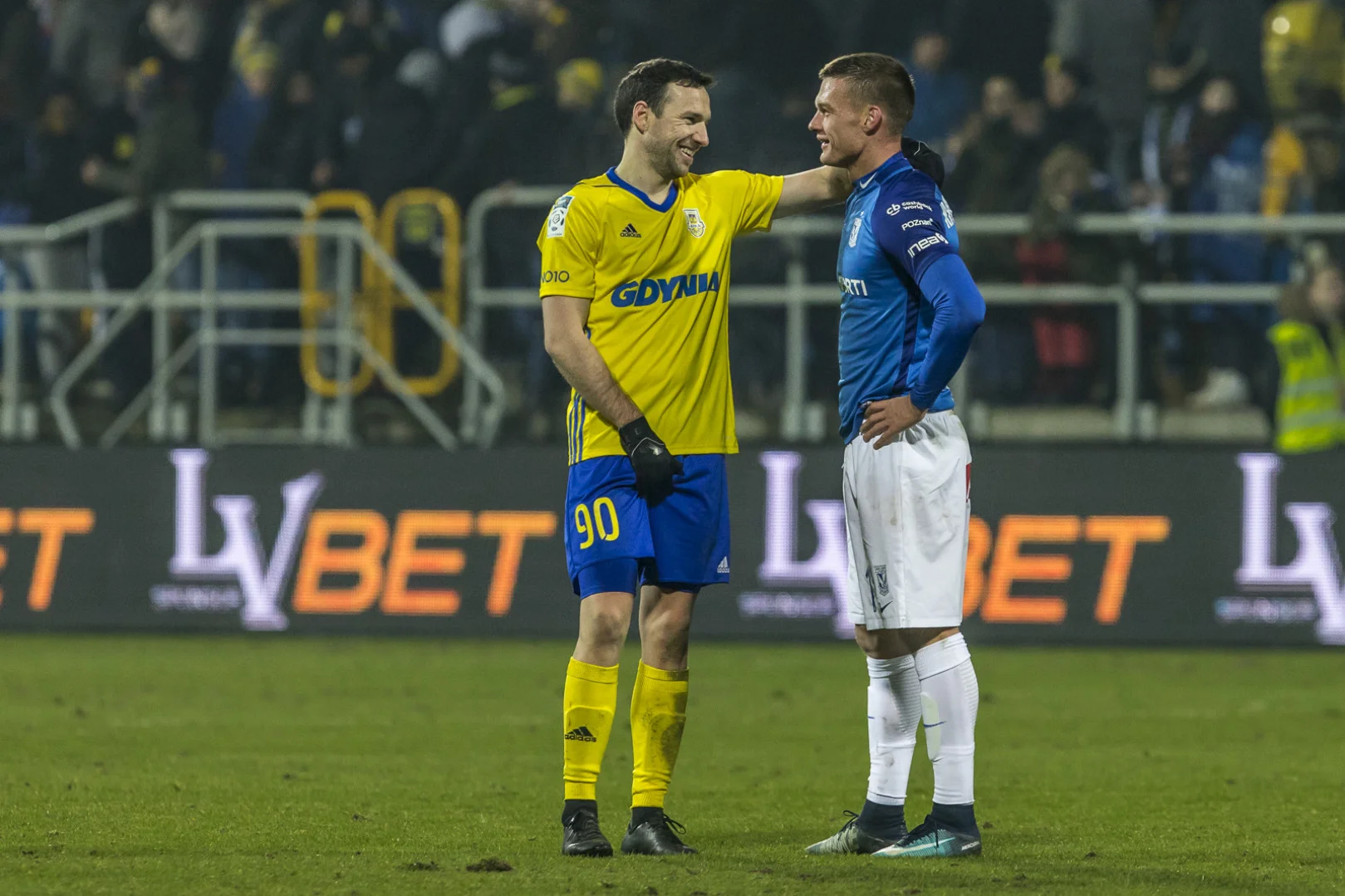 Андрей Богданов и Алексей Хобленко – встреча экс-динамовцев / фото ФК Лех