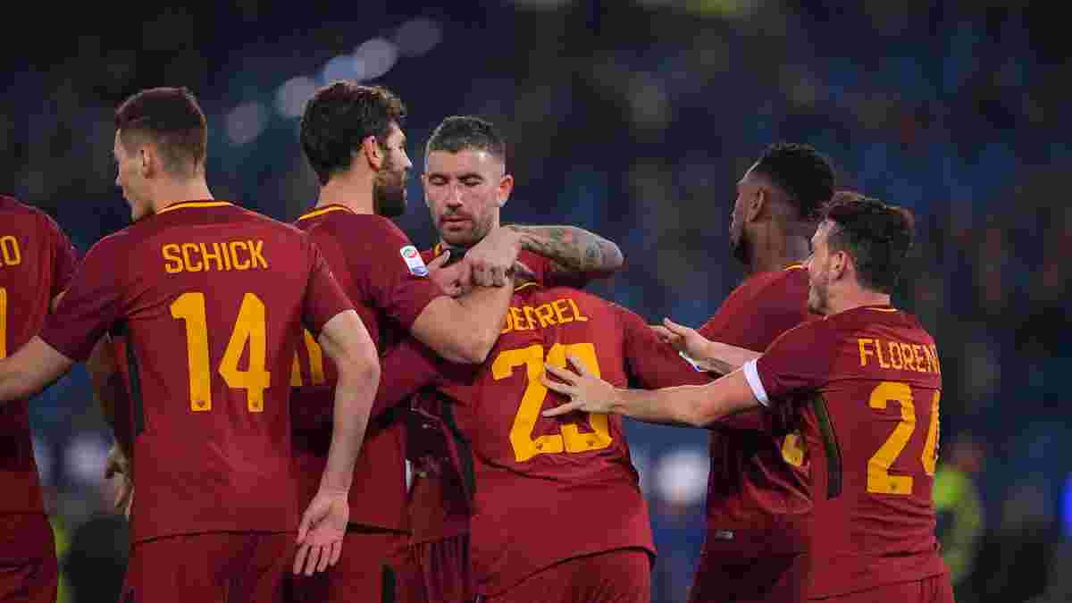 Рома здобула 800 домашніх перемог  у Серії А