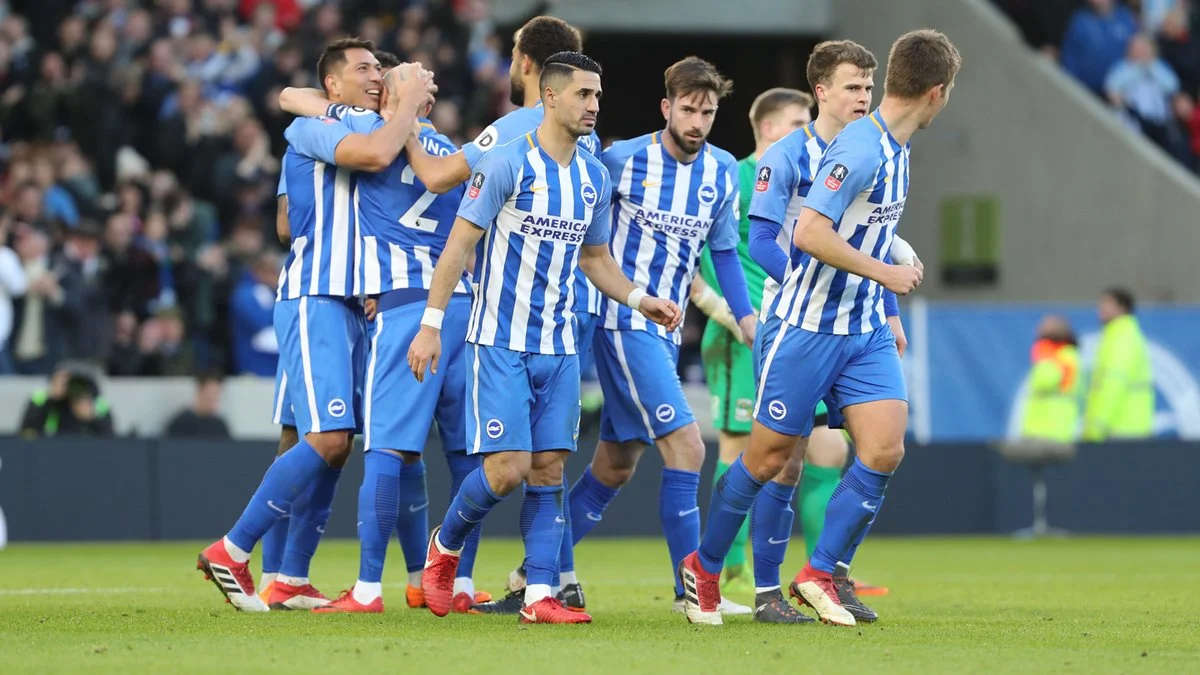 Гравці Брайтона / фото: офіційний сайт ФК Брайтон