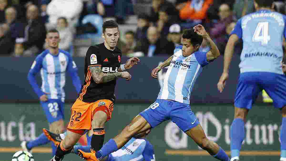Малага – Валенсия – 1:2 – видео голов и обзор матча