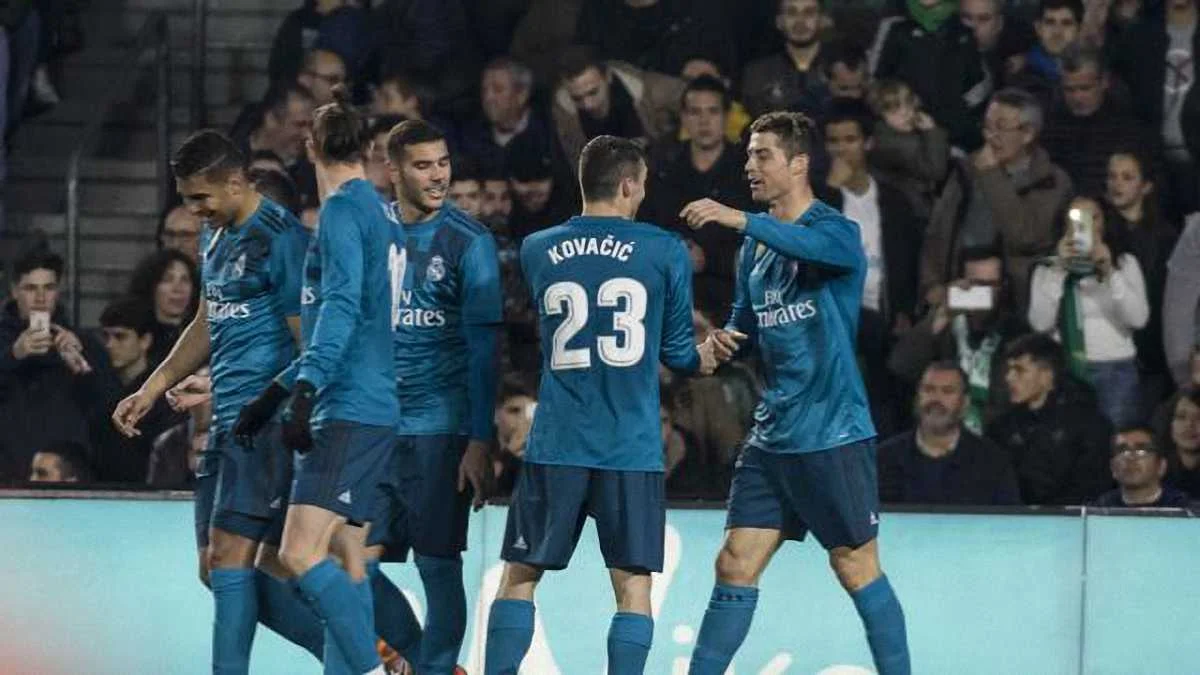 Гравці Реала святкують забитий гол