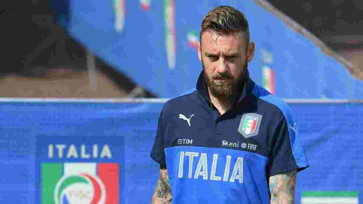 Де Россі не виключає повернення у збірну Італії