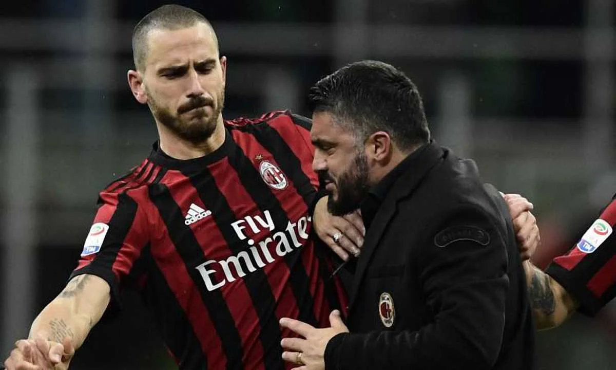 Леонардо Бонуччи и Дженнаро Гаттузо