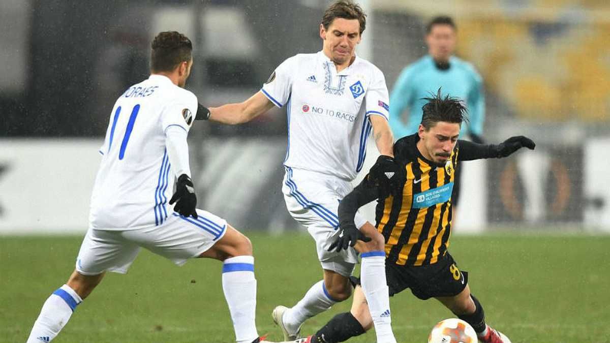 Динамо – АЕК – 0:0 – видеообзор матча / фото УЕФА