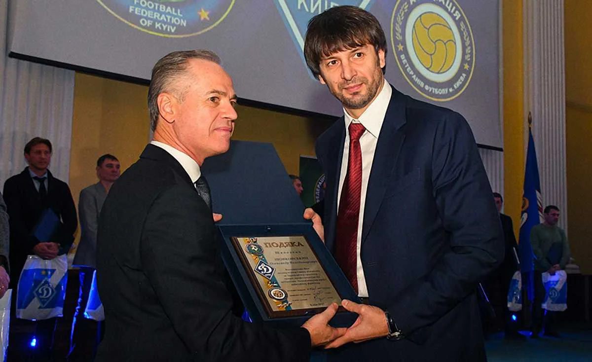 Ігор Кочетов та Олександр Шовковський, фото ФК Динамо