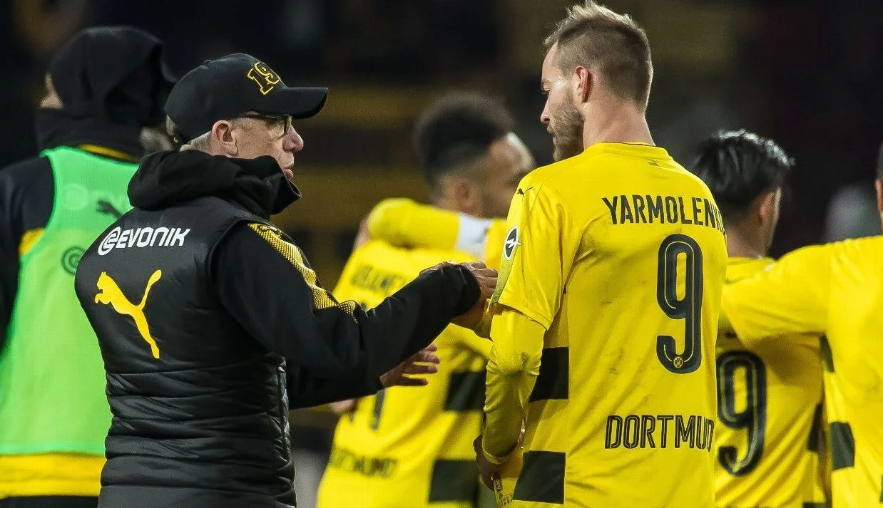 Петер Штегер и Андрей Ярмоленко