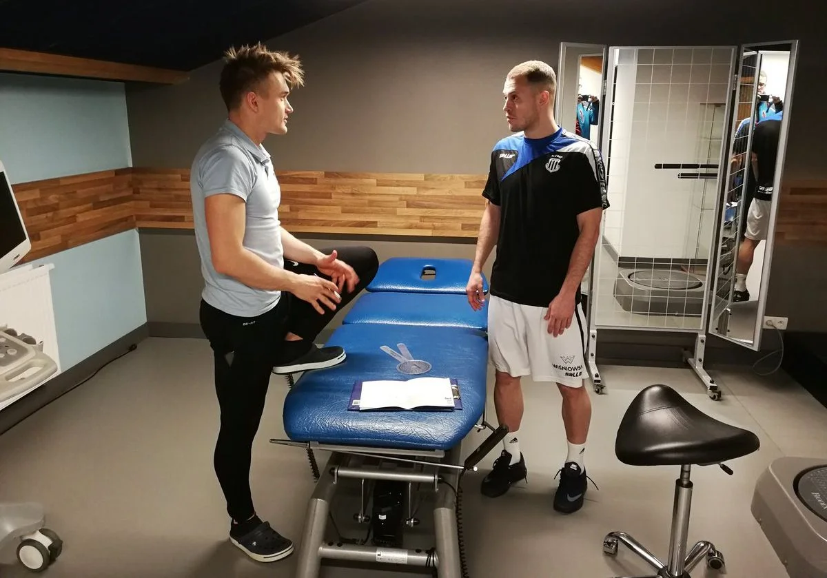 Павло Ксьонз на медогляді / фото Сандеція