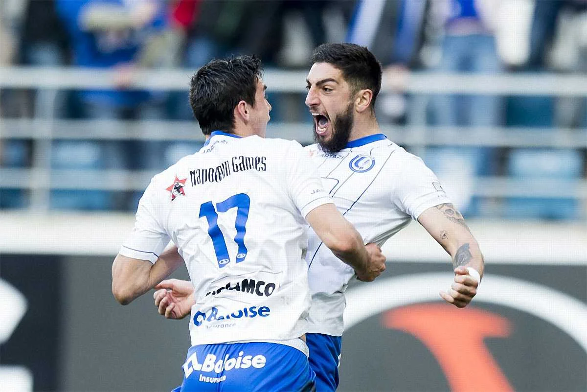 Роман Яремчук (слева) / ФК Гент