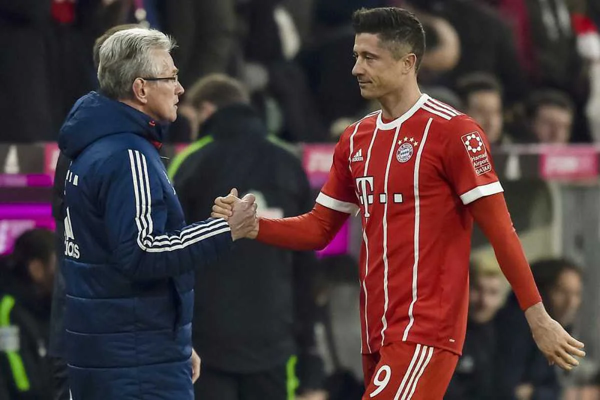 Юпп Хайнкес и Роберт Левандовски