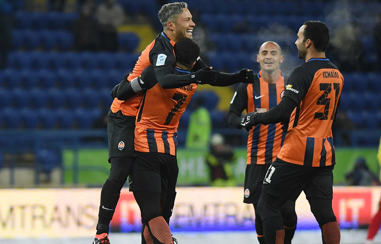 Тайсон, Марлос і Ісмаїлі / ФК Шахтар