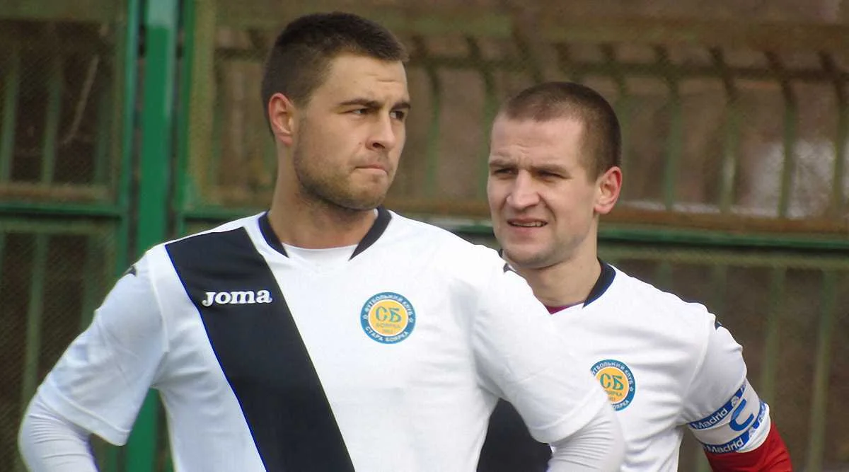 Евгений Чумак в футболке Старой Боярки / Footboom