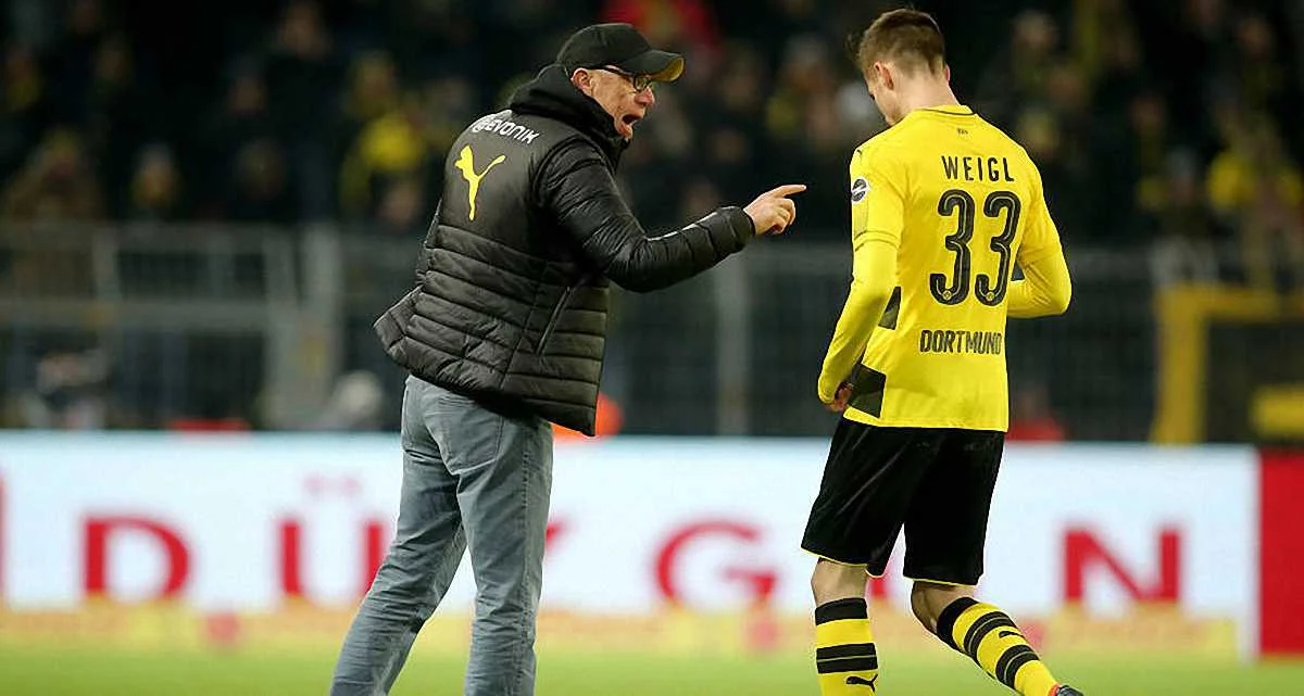 Петер Штегер и Юлиан Вайгль / фото Боруссия Д