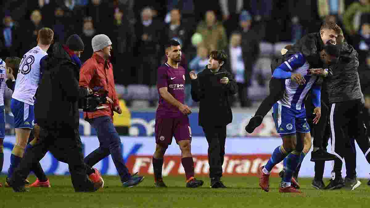 Манчестер Сити оштрафован за поведение игроков в матче против Уигана
