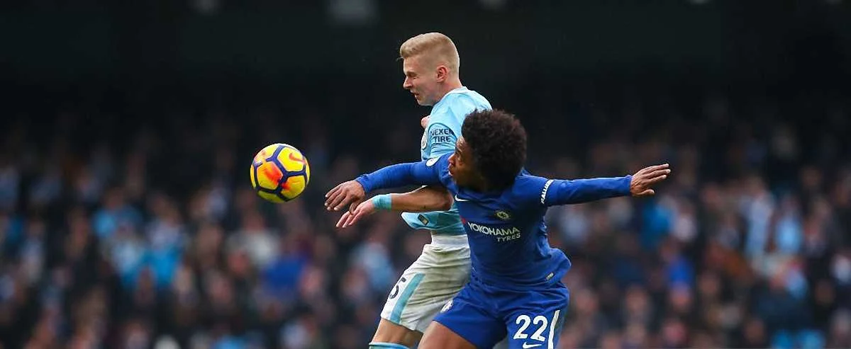 Зинченко борется с Виллианом / getty images