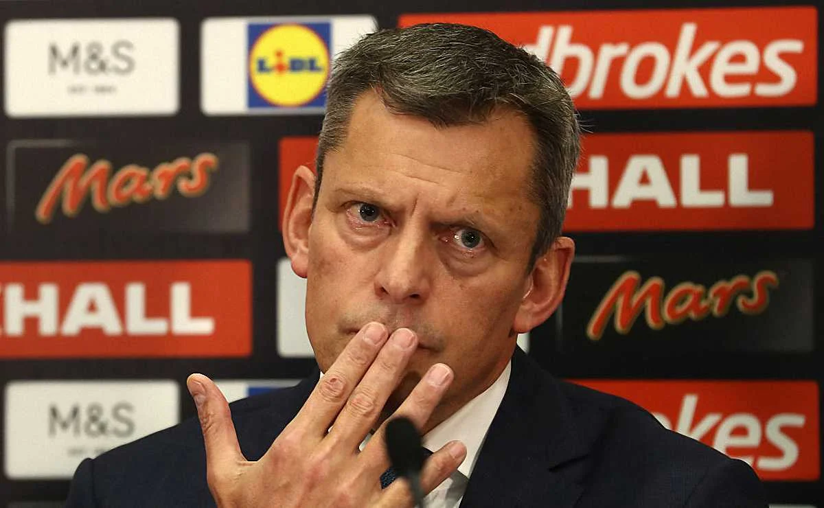 Руководитель ФА Мартин Гленн / Getty Images