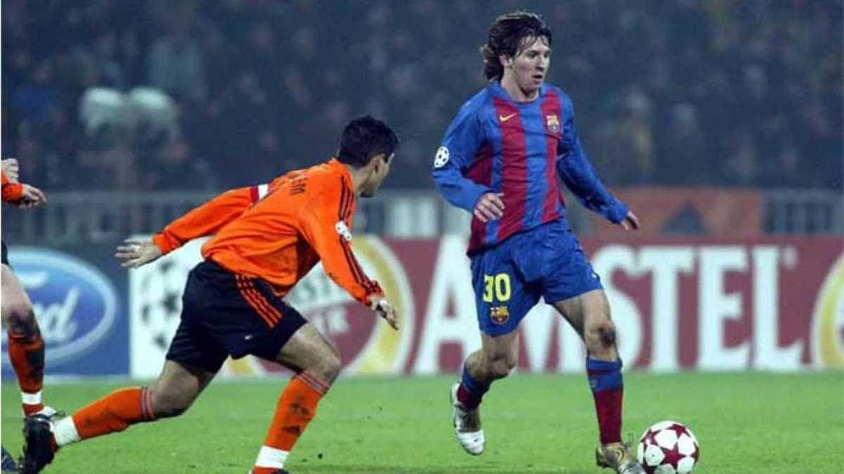 Юний Ліонель Мессі проти Шахтаря /Getty Images