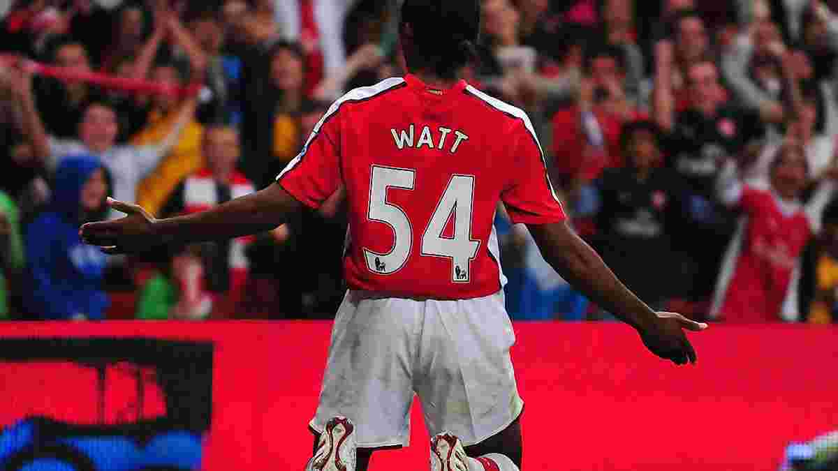 Екс-гравець Арсенала Ватт отримав червону картку через своє прізвище