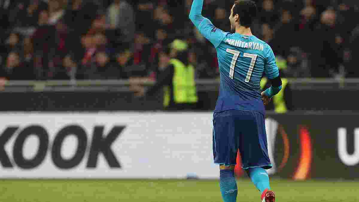 Мхитарян забил дебютный гол за Арсенал