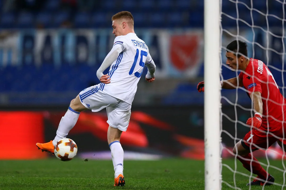 Гол Циганкова у ворота Лаціо / Офіційний Твіттер Ліги Європи