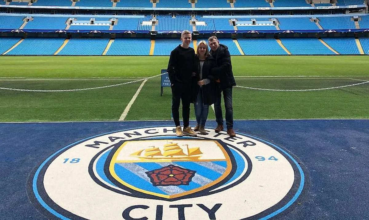 Александр Зинченко с близкими