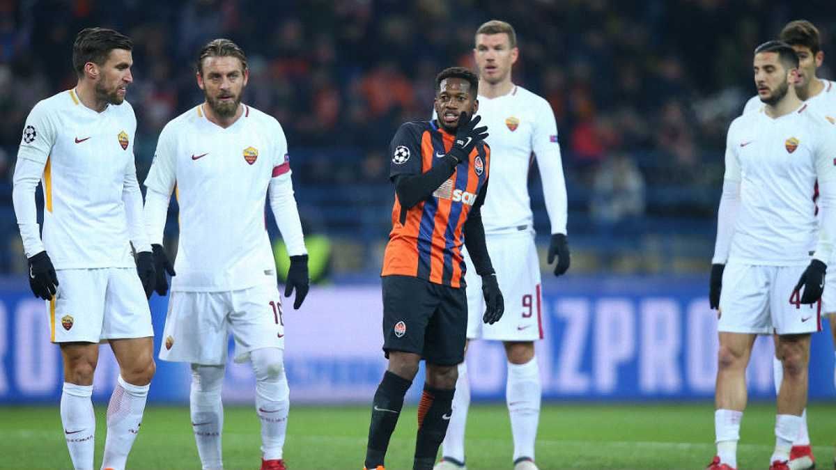 Рома – Шахтар: орієнтовні склади команд за версією Gazetta dello Sport / фото О. Осипов