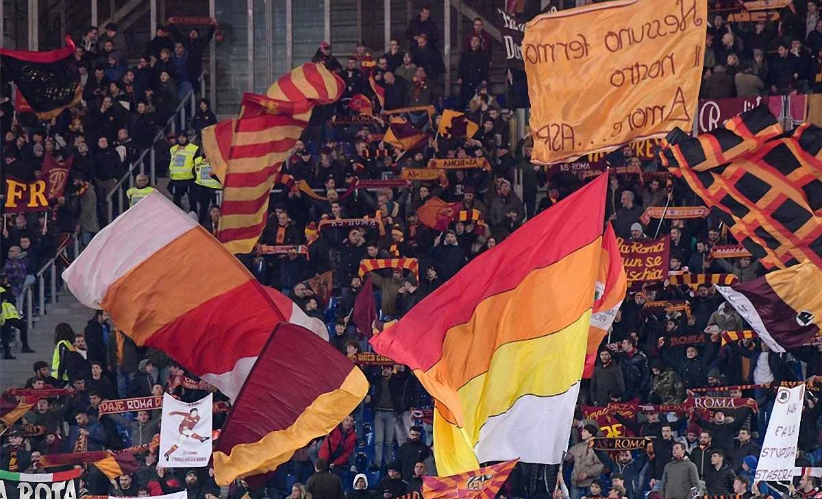Фанаты Ромы, фото: ФК Рома