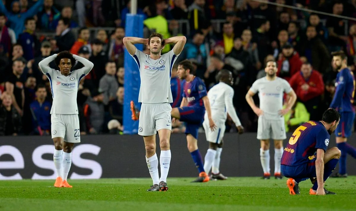 Фото к новости: Барселона – Челси: был ли пенальти на Алонсо, вердикт экс-рефери ФИФА