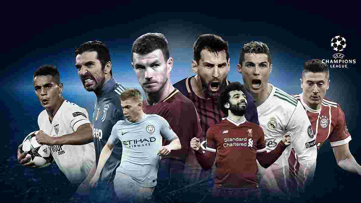 Лига чемпионов 2017/18: Манчестер Сити и Барселона – фавориты по прогнозам букмекеров