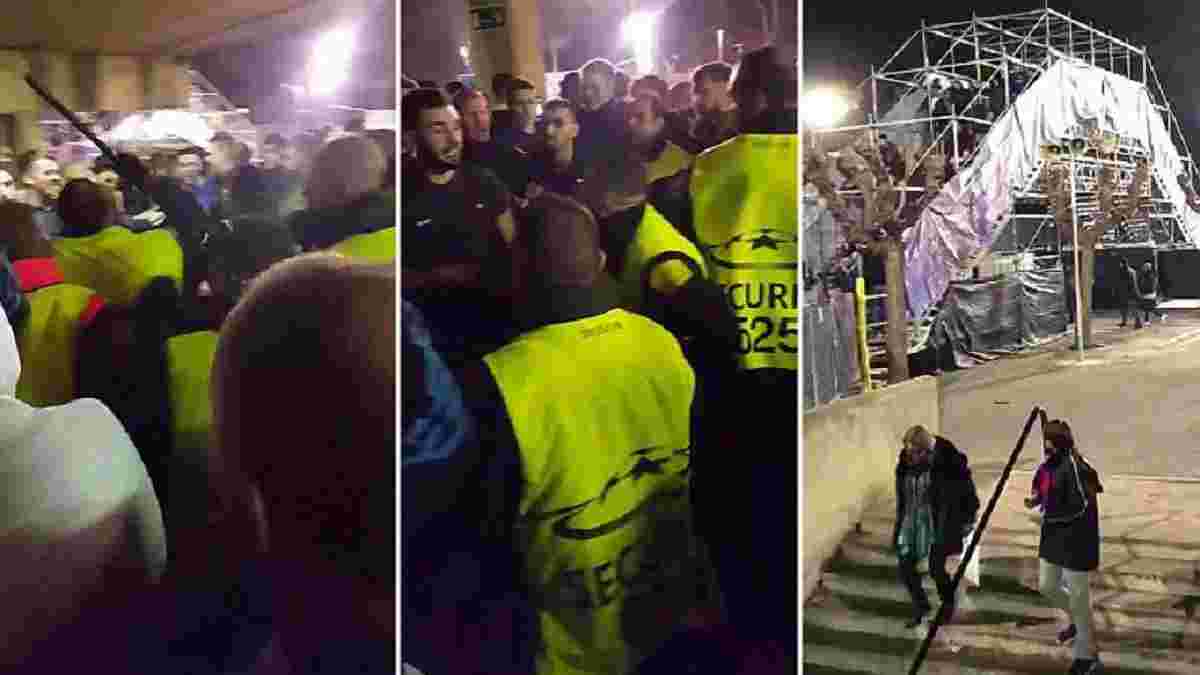 Барселона – Челси: полиция избила английских фанатов после матча