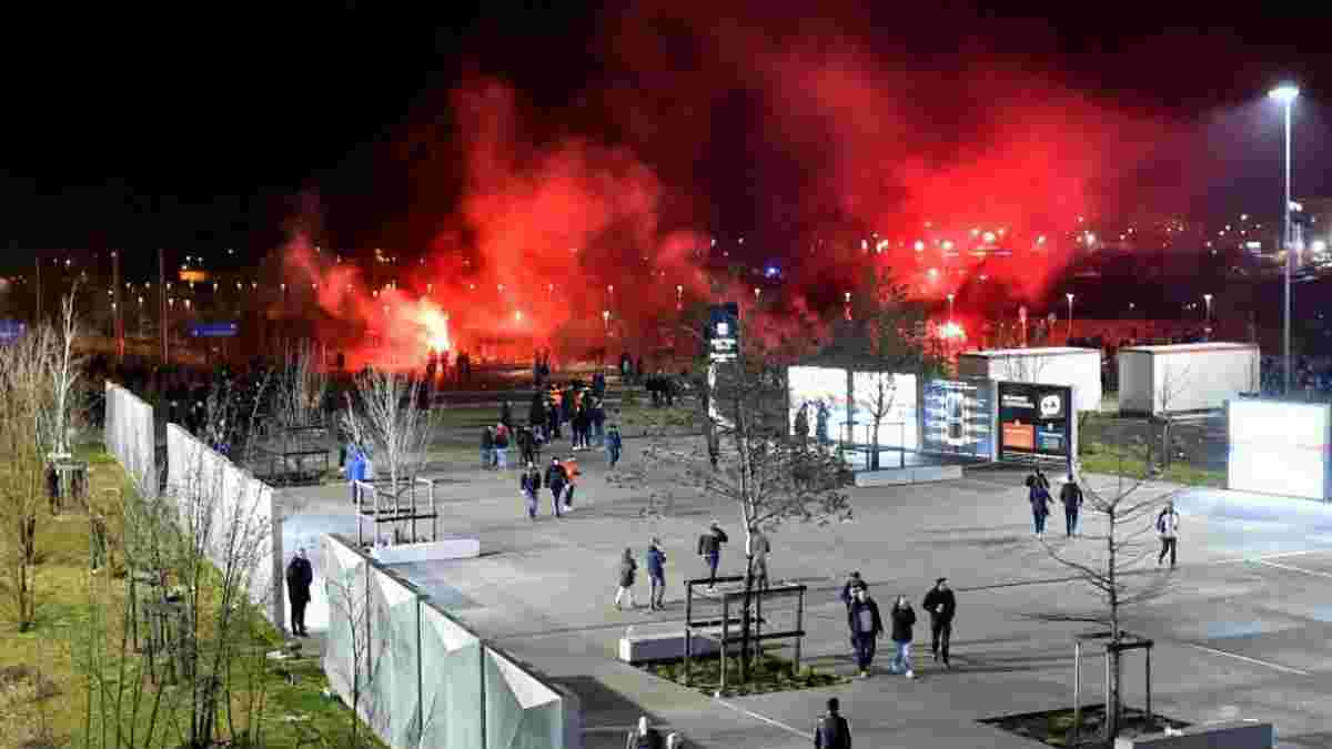 Ліон – ЦСКА: 8 поліцейських постраждали у сутичках з вболівальниками